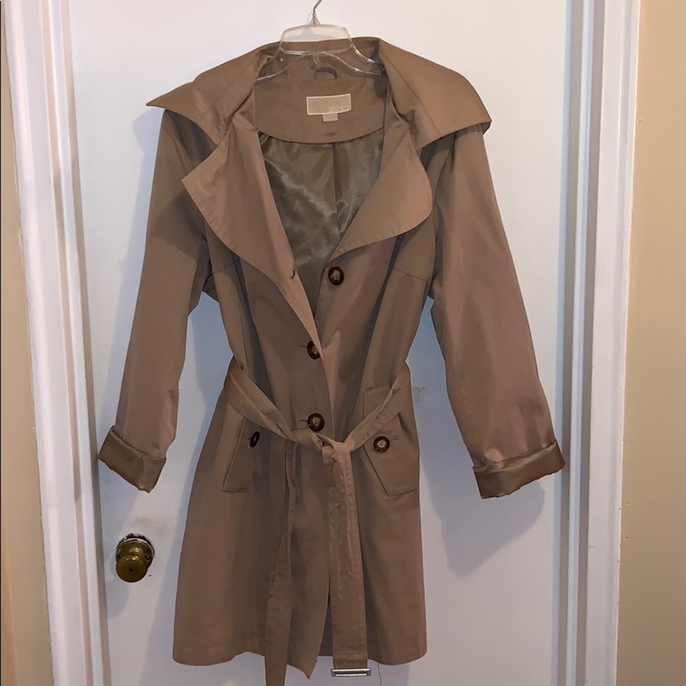Michael Kors khaki trench coat
